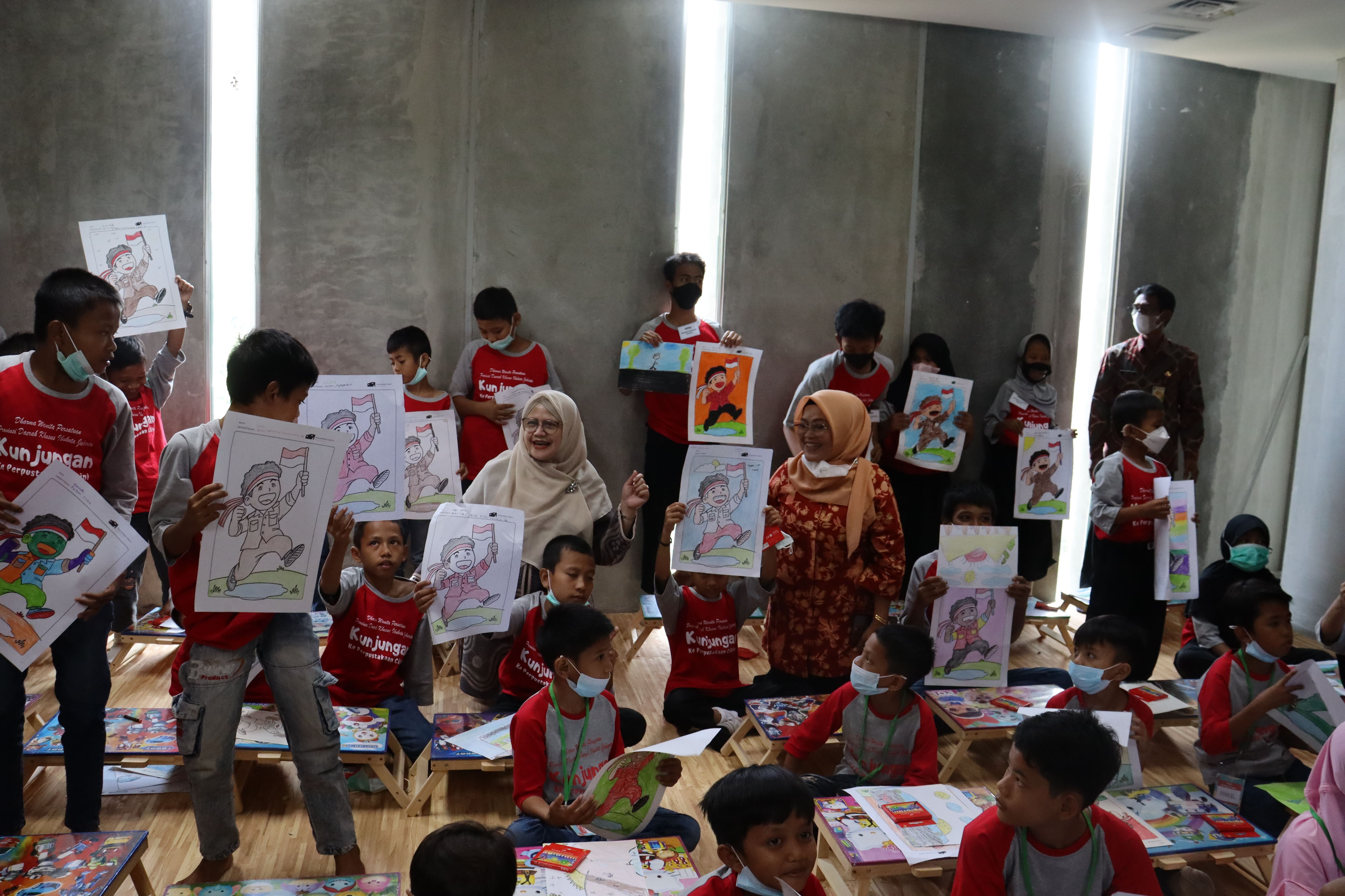 Peringatan Hari Anak Nasional Dan HUT RI Bersama DWP Provinsi DKI Jakarta
