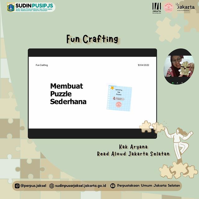 Literacy And Fun Crafting With SDIT Daarul Hasanah, SDIT Citra Sahabat, & SDN Jagakarsa 09