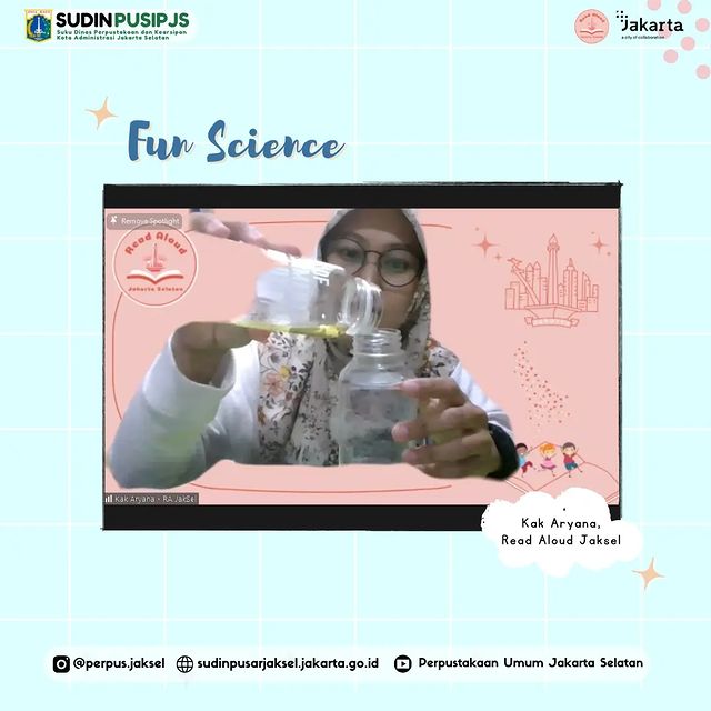 Literacy And Fun Science With SDN Jagakarsa 02, 06, Dan 07