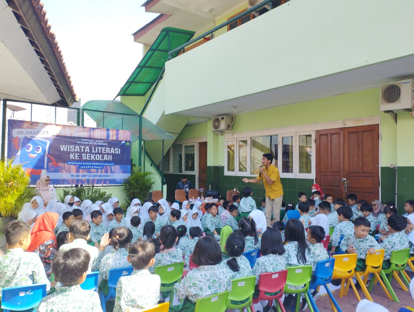 Ketupat Betawi Di TK, SD, SMP, Islam Meranti