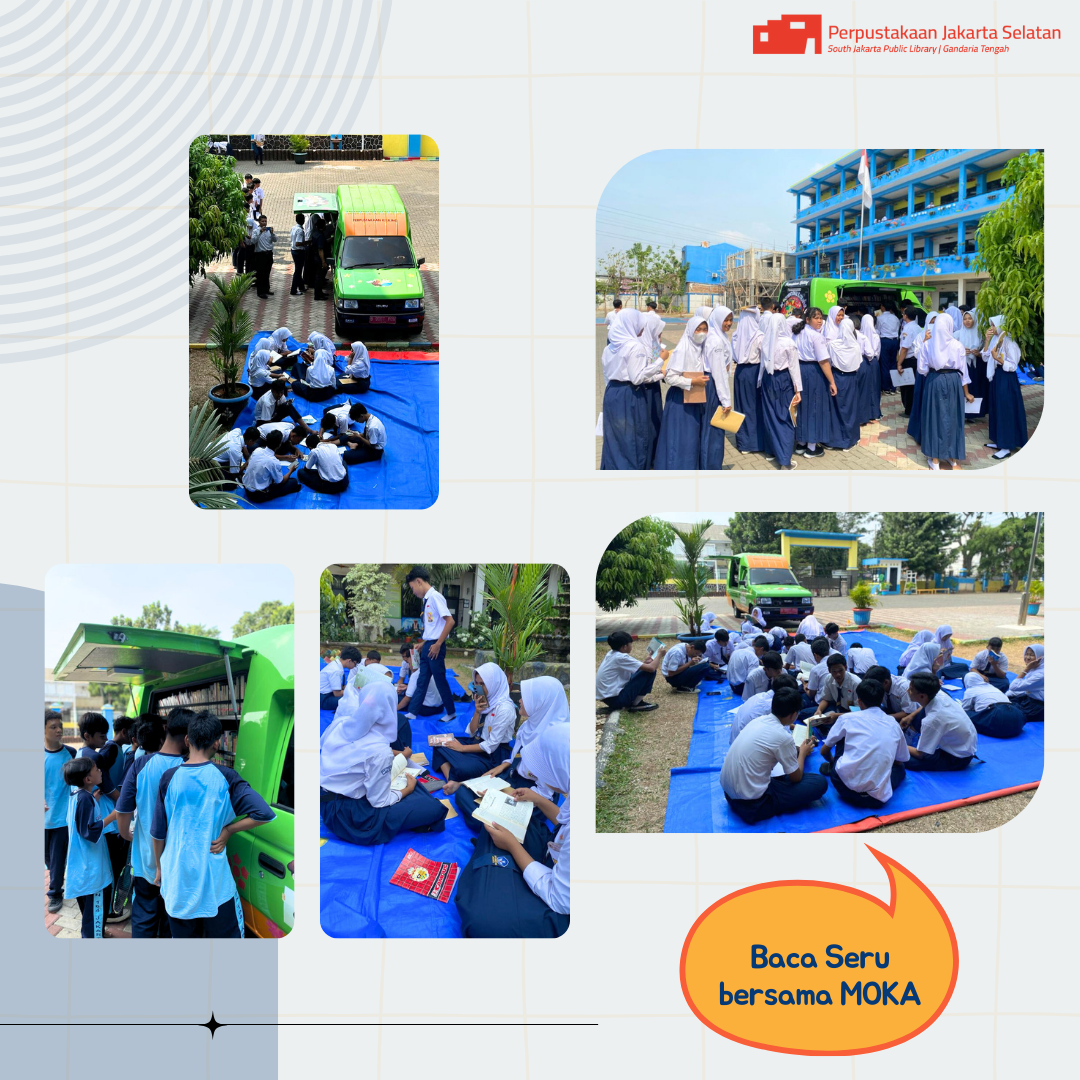 Roadshow Literasi "GEMAS" Generasi Muda Aktif Mneulis Di SMPN 104 Jakarta