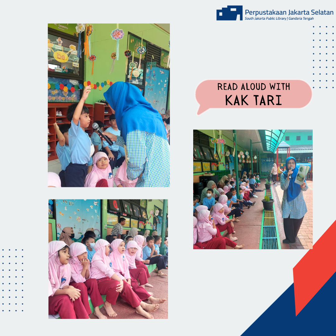 Duta Baca Jakarta Selatan Menyapa : Read Aloud & Fun Activities Di TK Islam Al Azhar 2