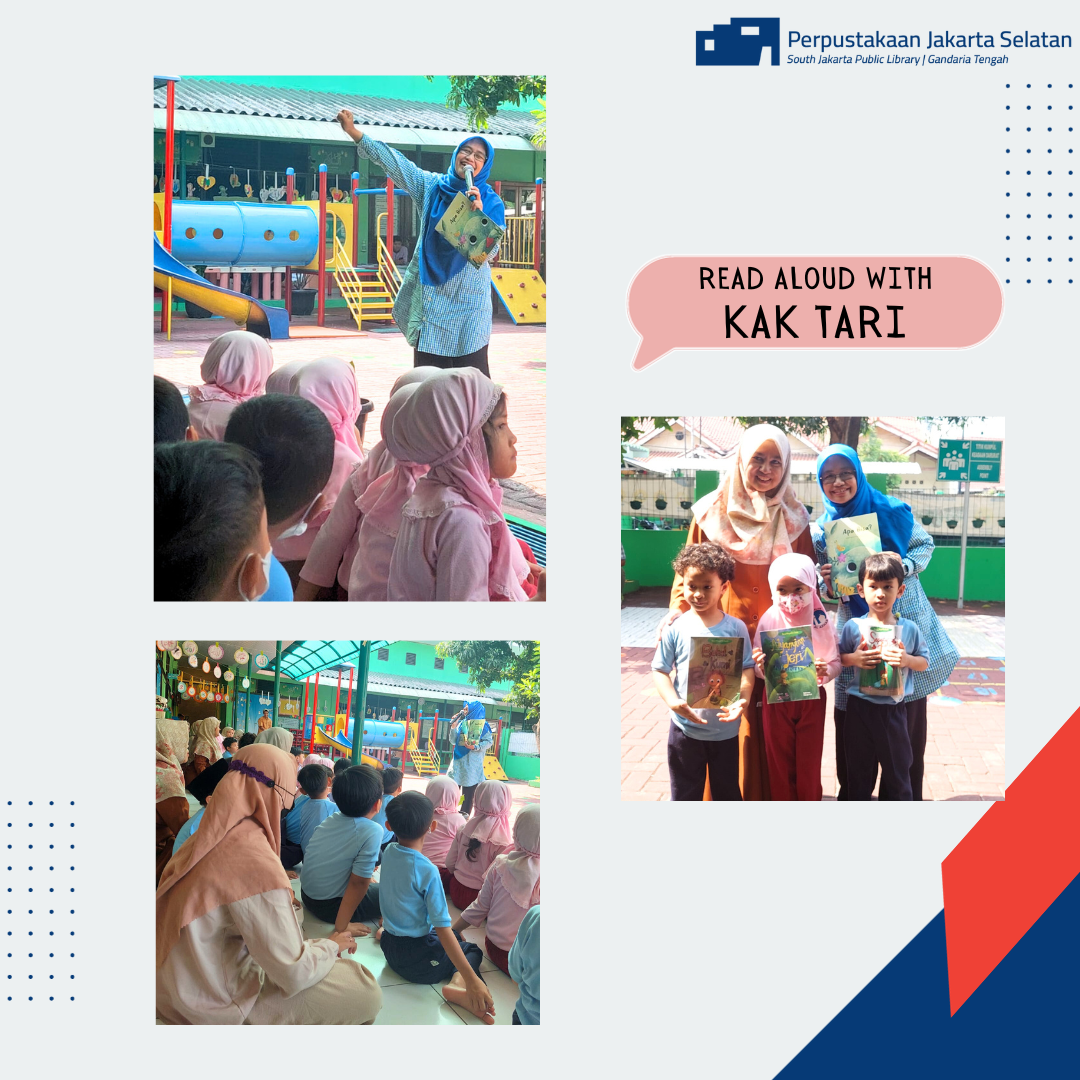 Duta Baca Jakarta Selatan Menyapa : Read Aloud & Fun Activities Di TK Islam Al Azhar 2