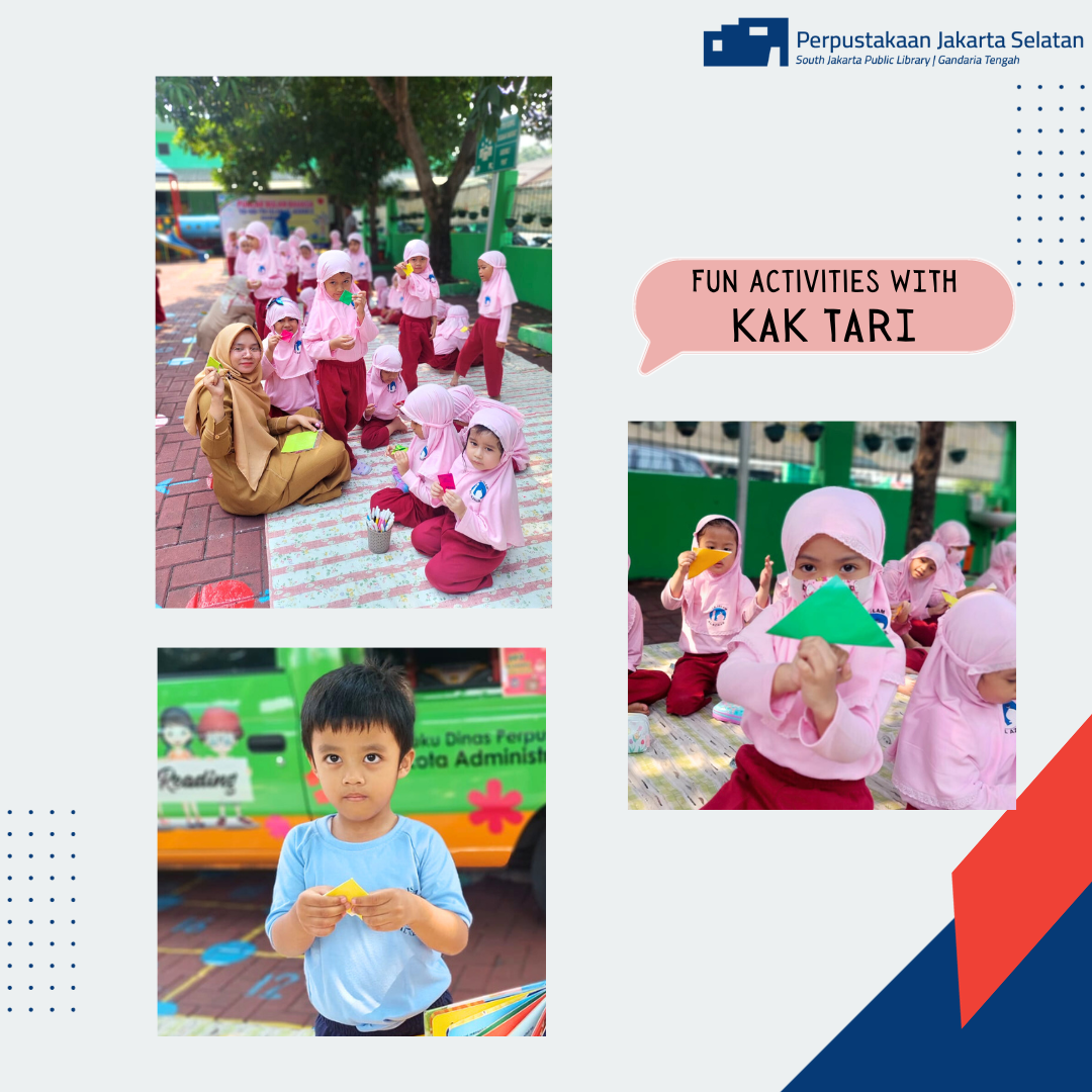 Duta Baca Jakarta Selatan Menyapa : Read Aloud & Fun Activities Di TK Islam Al Azhar 2