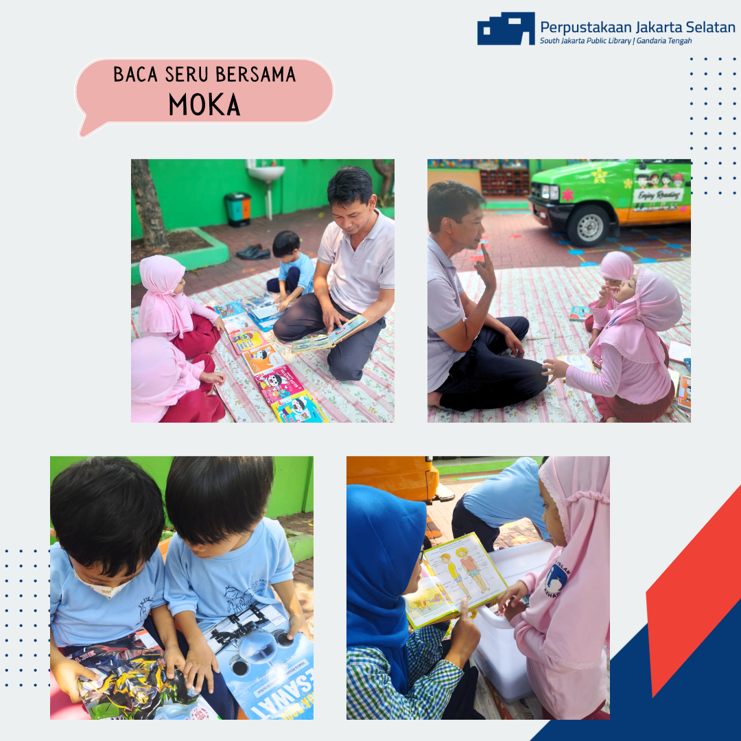 Duta Baca Jakarta Selatan Menyapa : Read Aloud & Fun Activities Di TK Islam Al Azhar 2