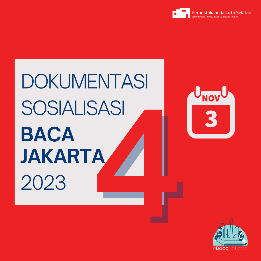 Sosialisasi Baca Jakarta Triwulan IV Tahun 2023