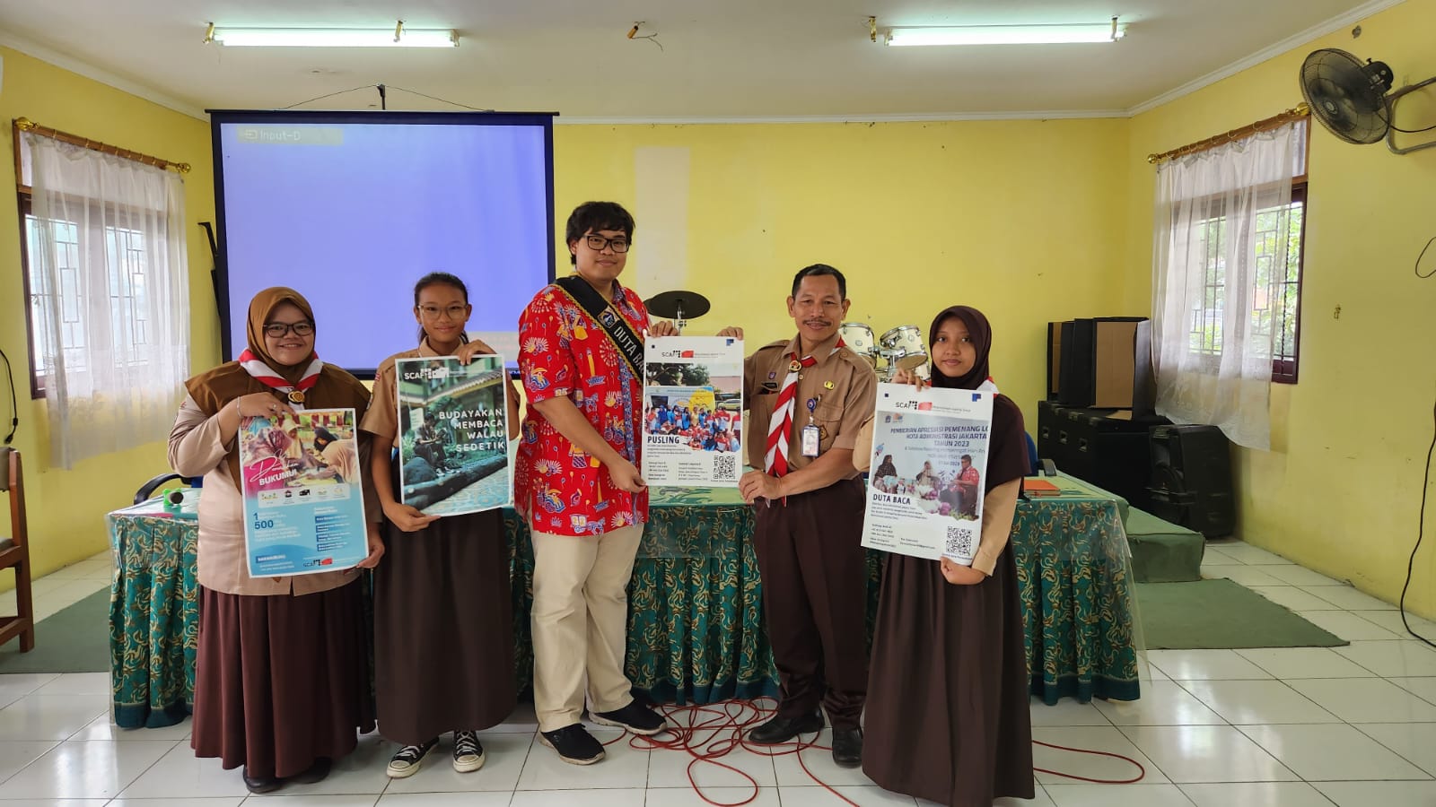 Jelajah Duta Baca Ke SMP Negeri 184 Jakarta