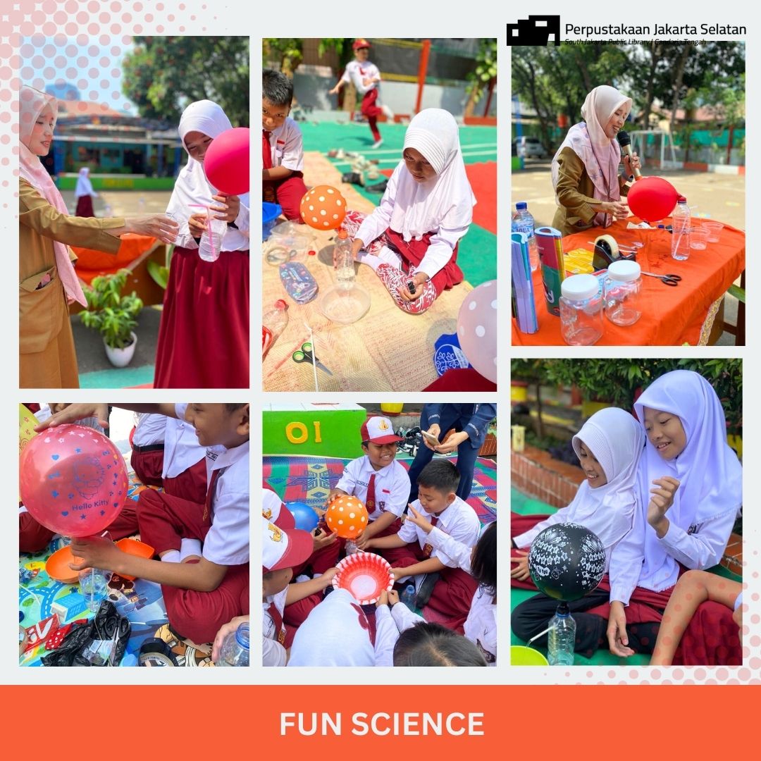 Literacy And Fun Science Goes To SDN Pasar Minggu 01