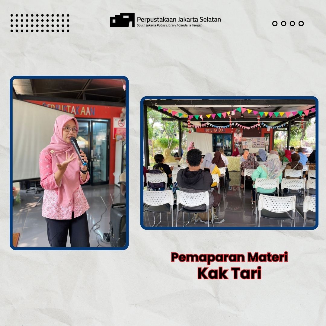 Pelita (Pelatihan Literasi Melalui Cerita) Bersama Duta Baca Jakarta Selatan & Kak Elis : Teknis Mengubah Suara Dalam Bercerita