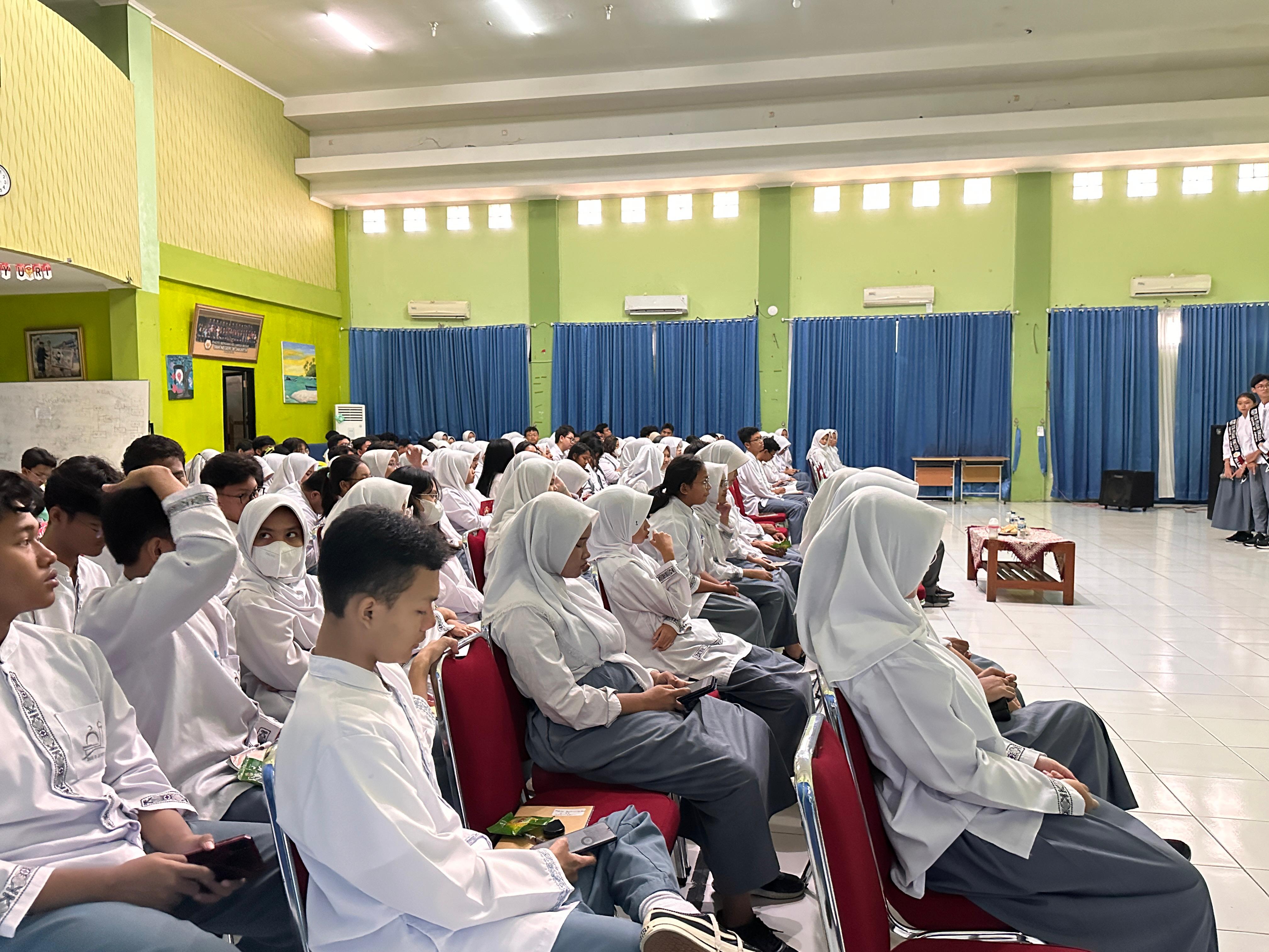 Jelajah Duta Baca Ke SMA Negeri 36 Jakarta