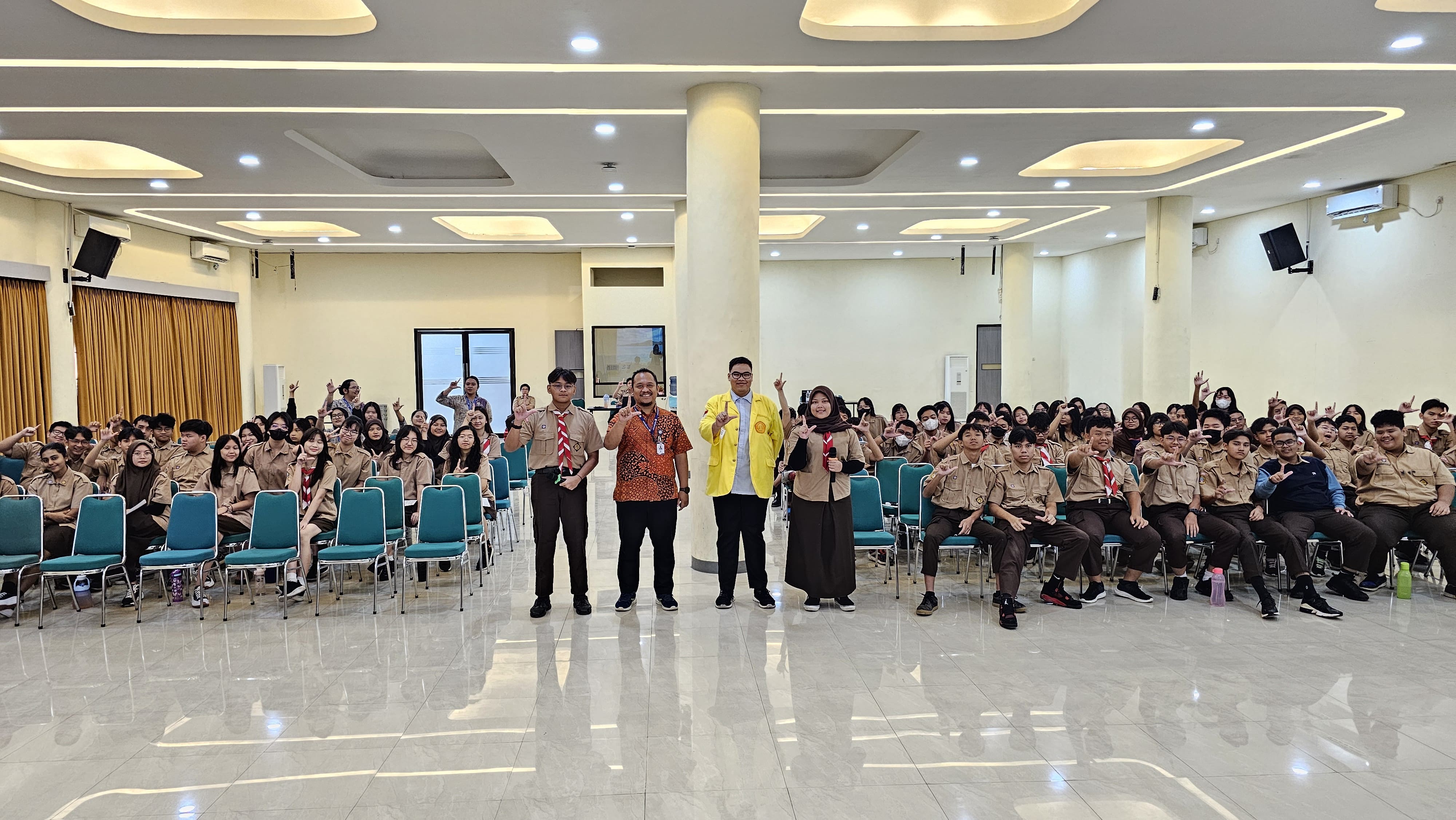 Jelajah Duta Baca Ke SMA Global Mandiri Jakarta