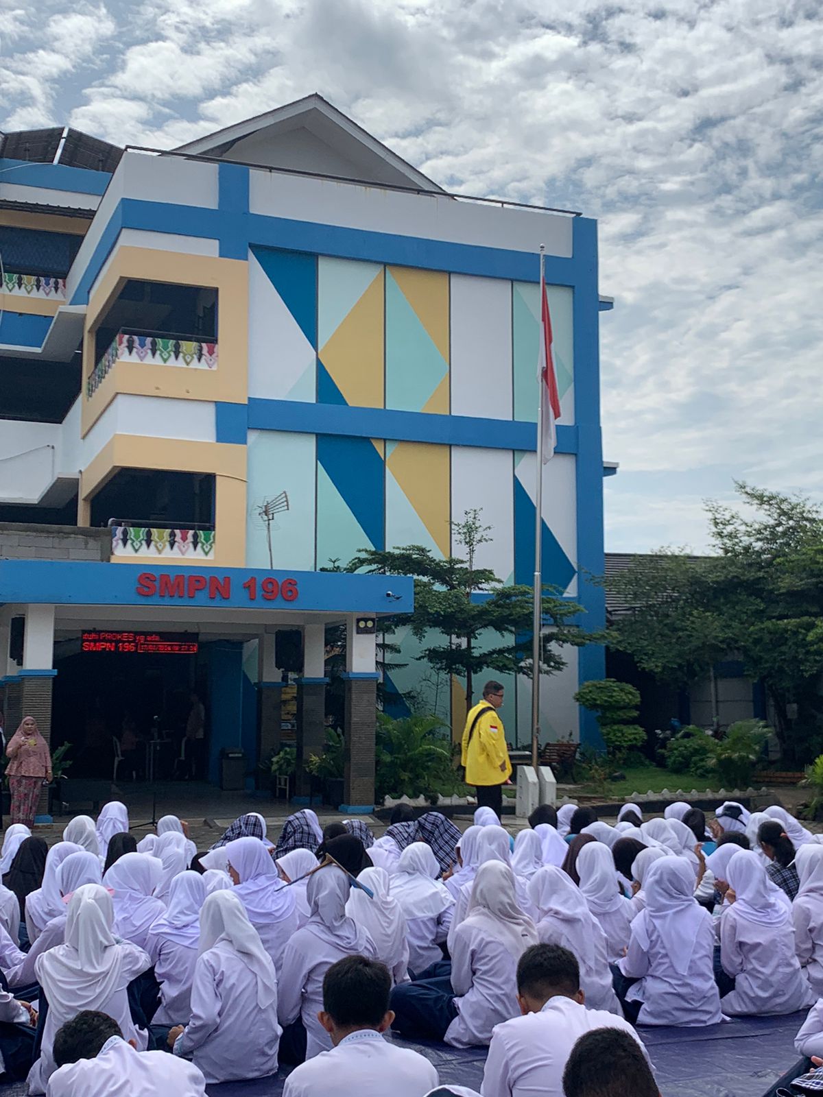Jelajah Duta Baca Ke SMP Negeri 196 Jakarta