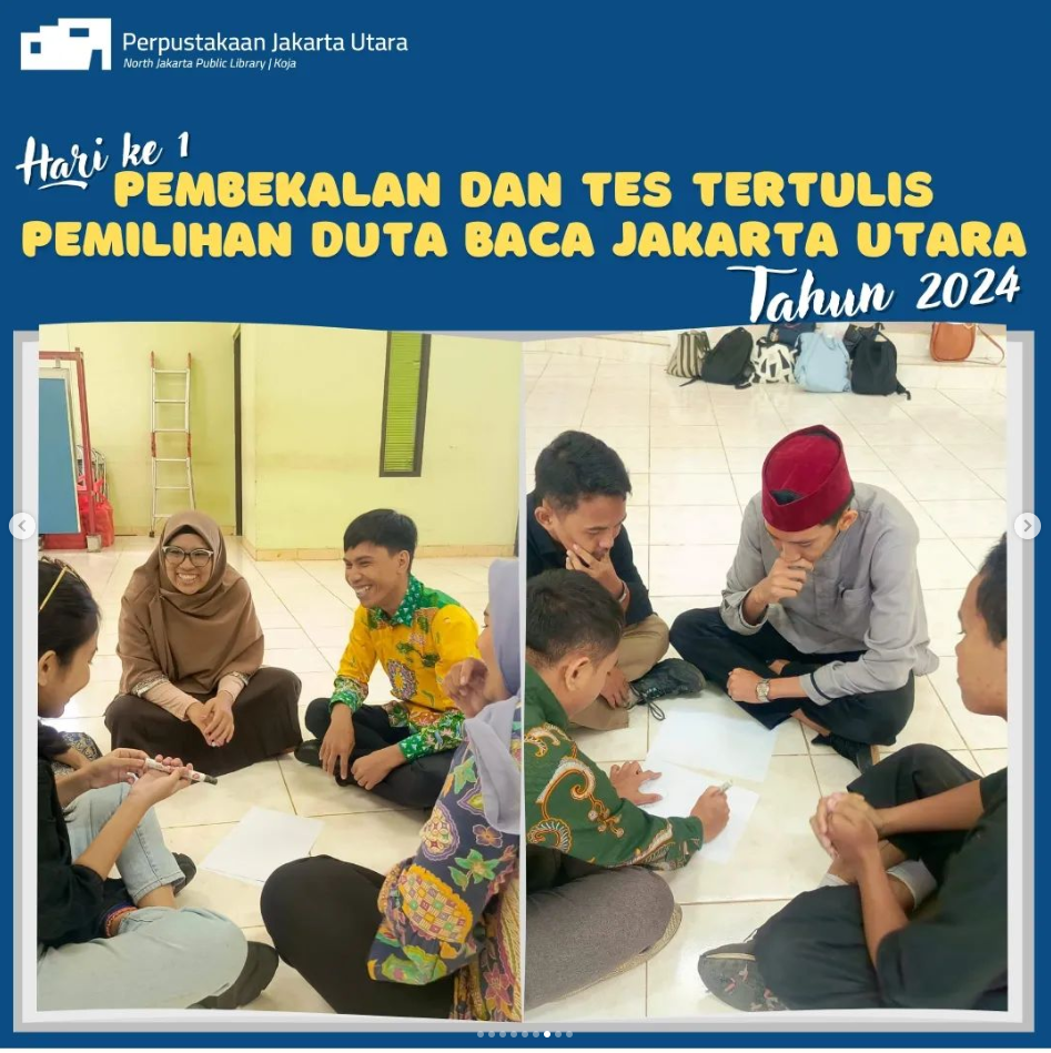 Seleksi Duta Baca Jakarta Utara