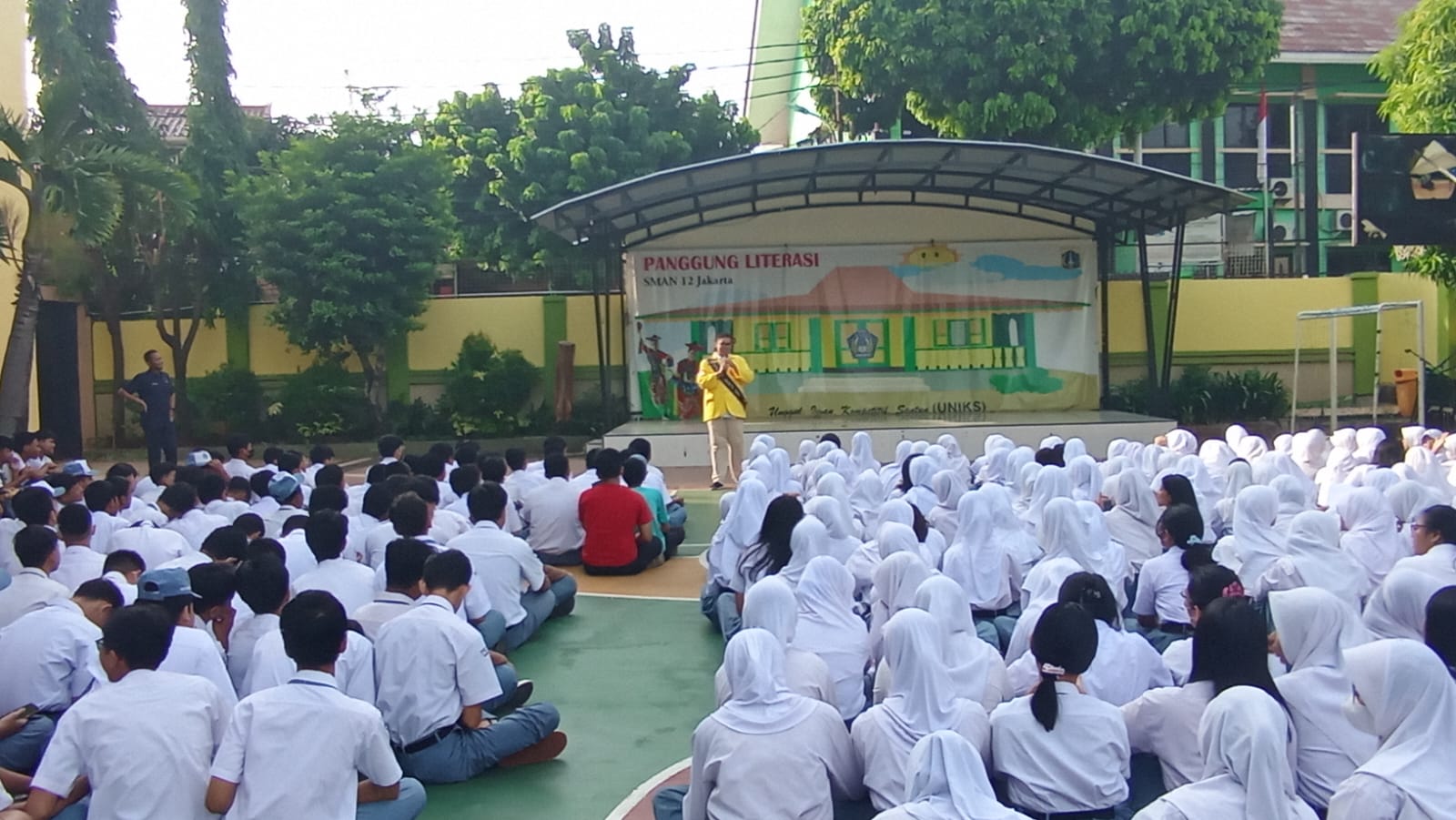 Jelajah Duta Baca Ke SMA Negeri 12 Jakarta
