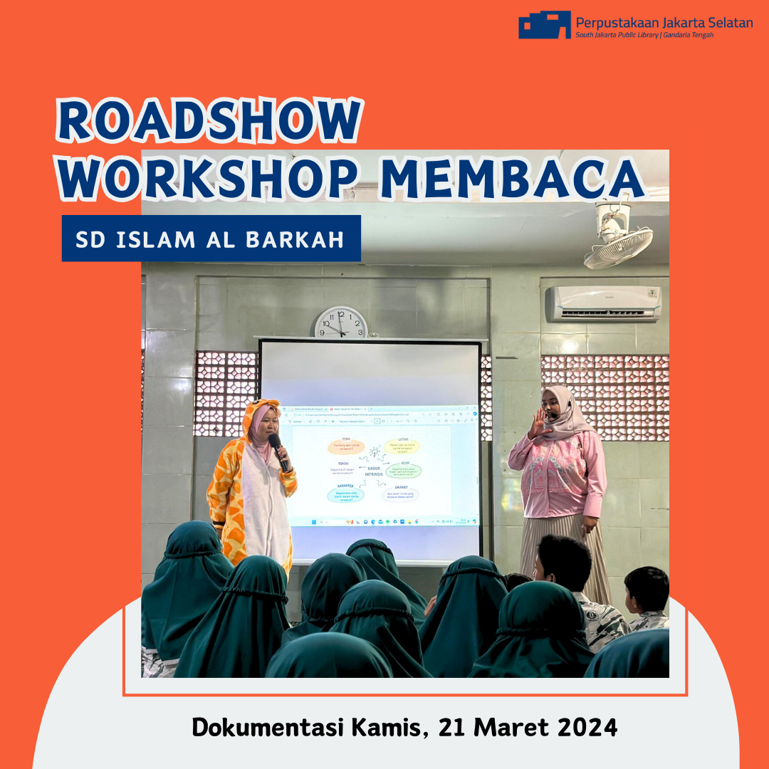 Roadshow Workshop Membaca Di SD Islam Al Barkah