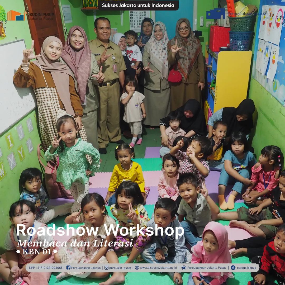 Roadshow Workshop Membaca Dan Literasi Perpustakaan Di KBN 01