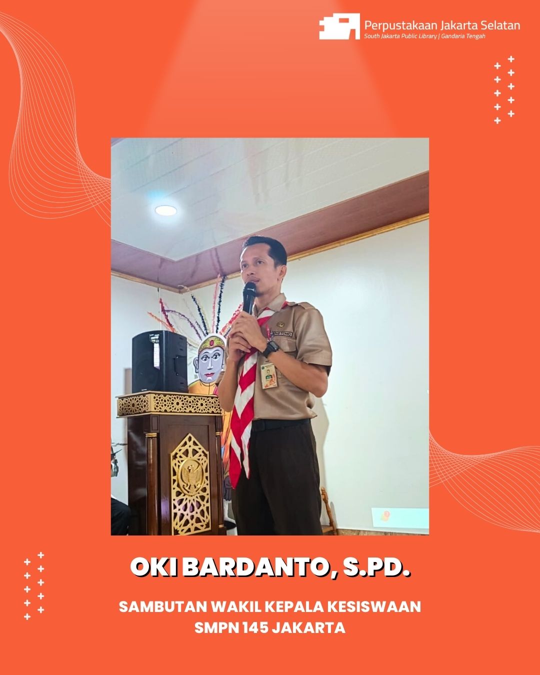 Roadshow Workshop Membaca Di SMPN 145 Jakarta