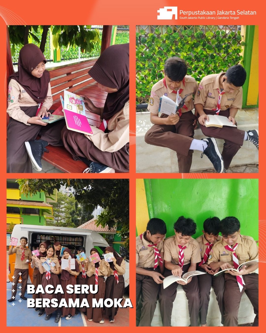 Roadshow Workshop Membaca Di SMPN 145 Jakarta