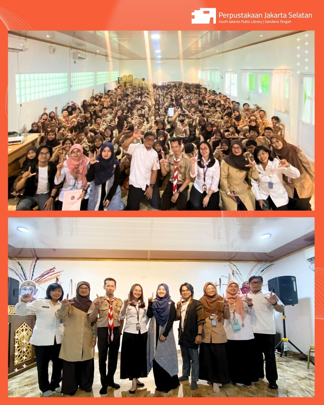 Roadshow Workshop Membaca Di SMPN 145 Jakarta