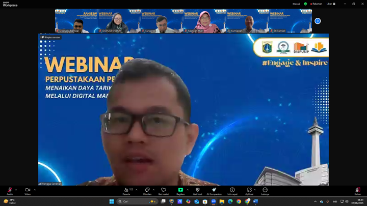 Webinar Pembinaan Perpustakaan Perguruan Tinggi