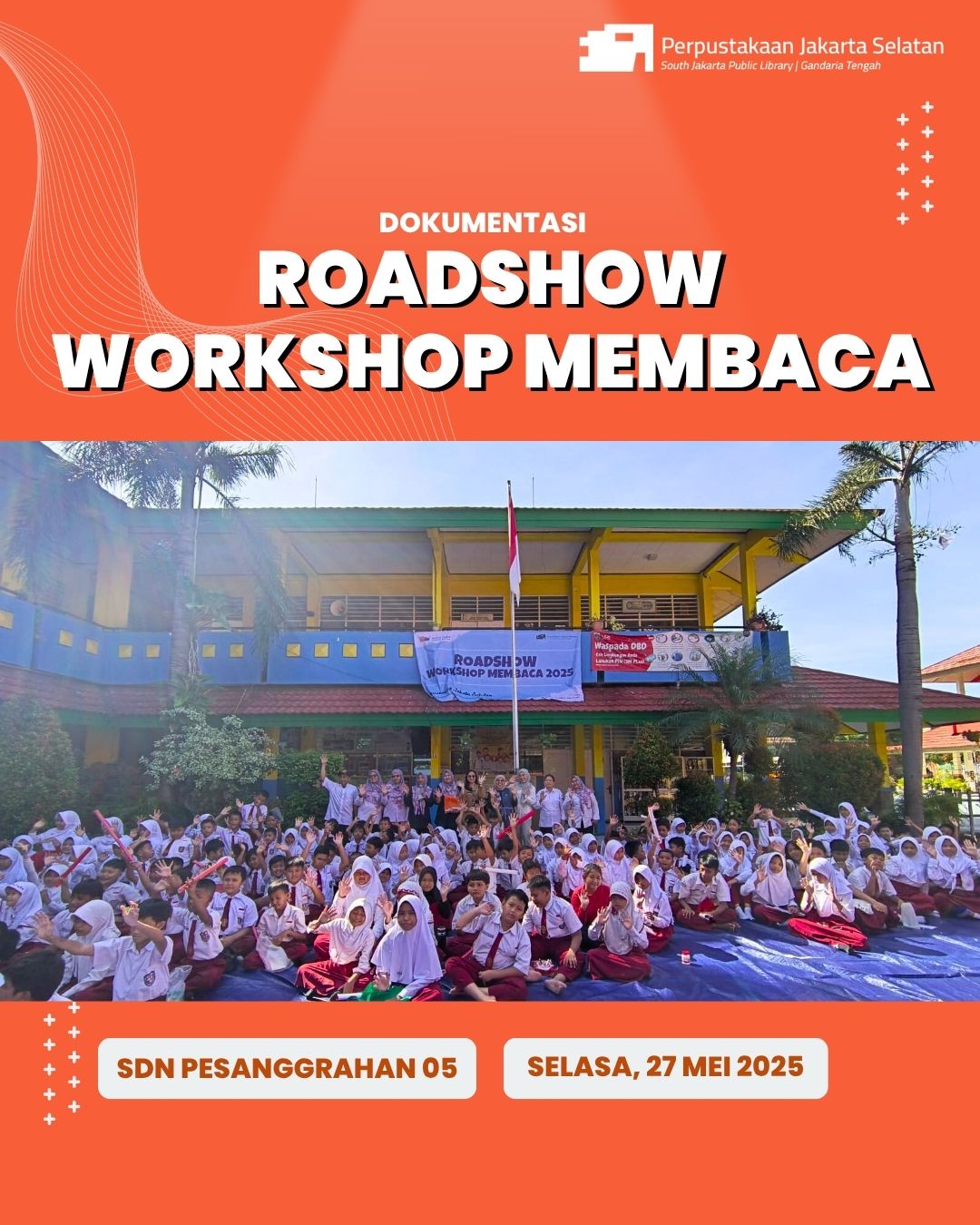 Roadshow Workshop Membaca Di SDN Pesanggrahan 05