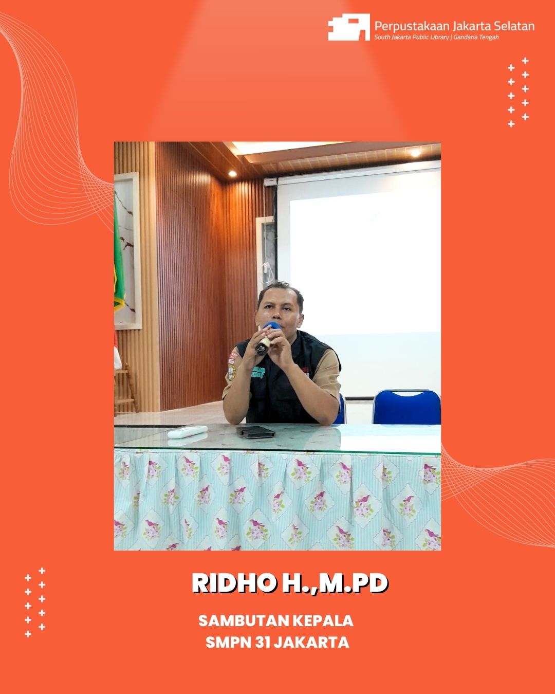 Roadshow Workshop Membaca Di SMPN 31 Jakarta