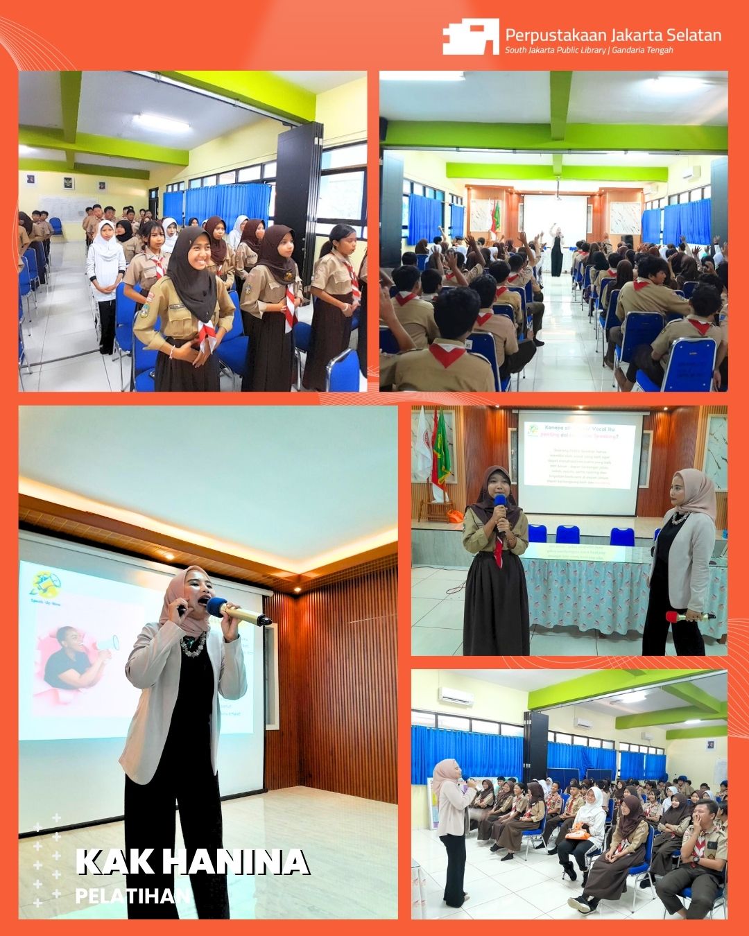 Roadshow Workshop Membaca Di SMPN 31 Jakarta