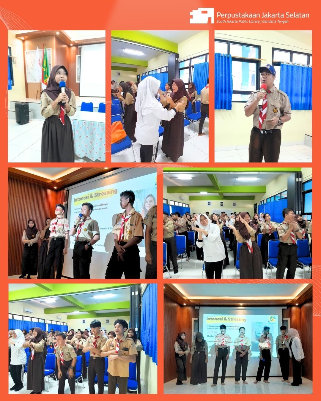 Roadshow Workshop Membaca Di SMPN 31 Jakarta