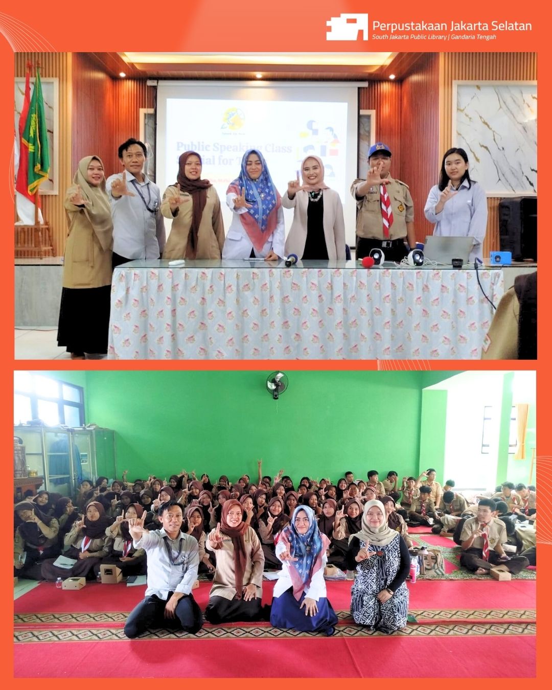Roadshow Workshop Membaca Di SMPN 31 Jakarta