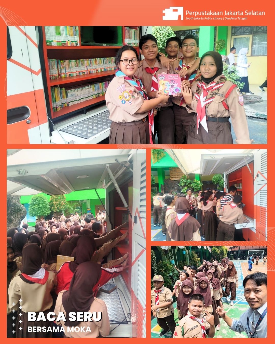 Roadshow Workshop Membaca Di SMPN 31 Jakarta