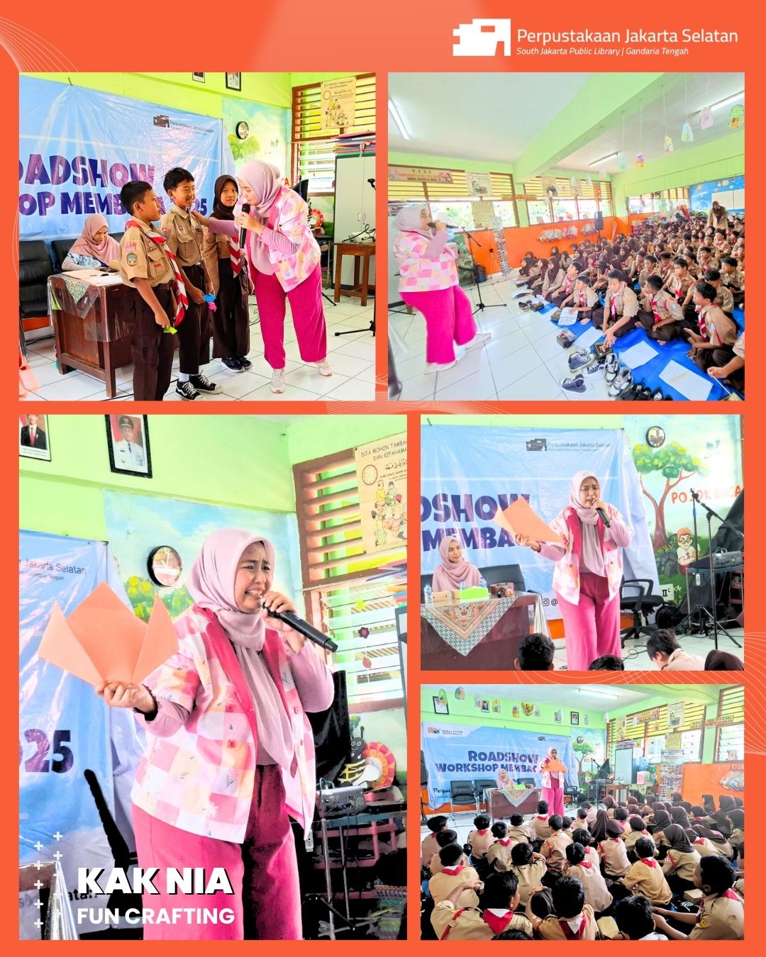 Roadshow Workshop Membaca Di SDN Grogol Utara 16