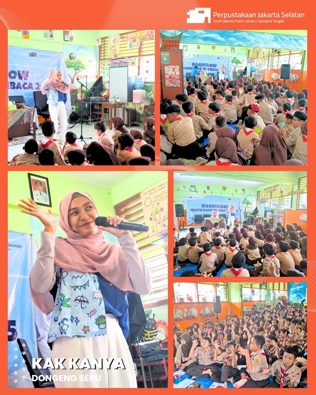Roadshow Workshop Membaca Di SDN Grogol Utara 16