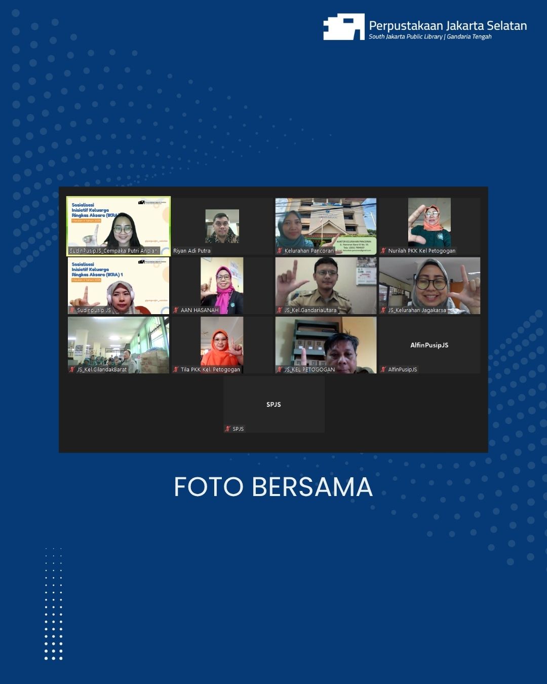 Sosialisasi Kegiatan Inisiatif Keluarga Ringkas Aksara (IKRA) 1 TW 2 Tahun 2025