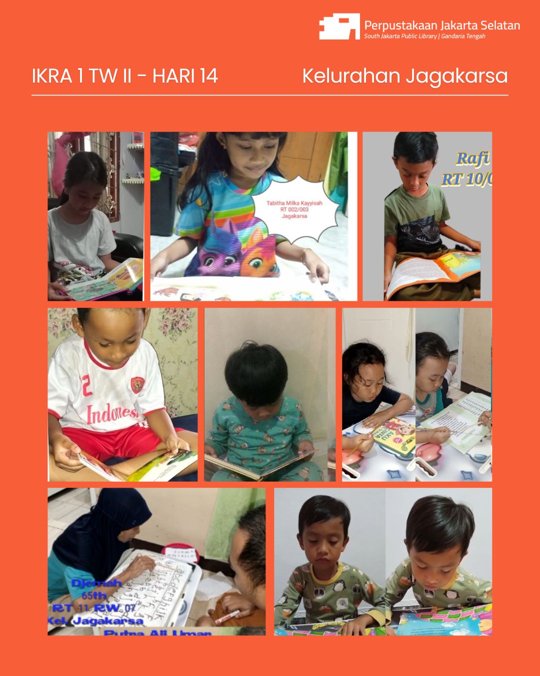 Kegiatan Inisiatif Keluarga Ringkas Aksara (IKRA) 1 TW 2 Tahun 2025
