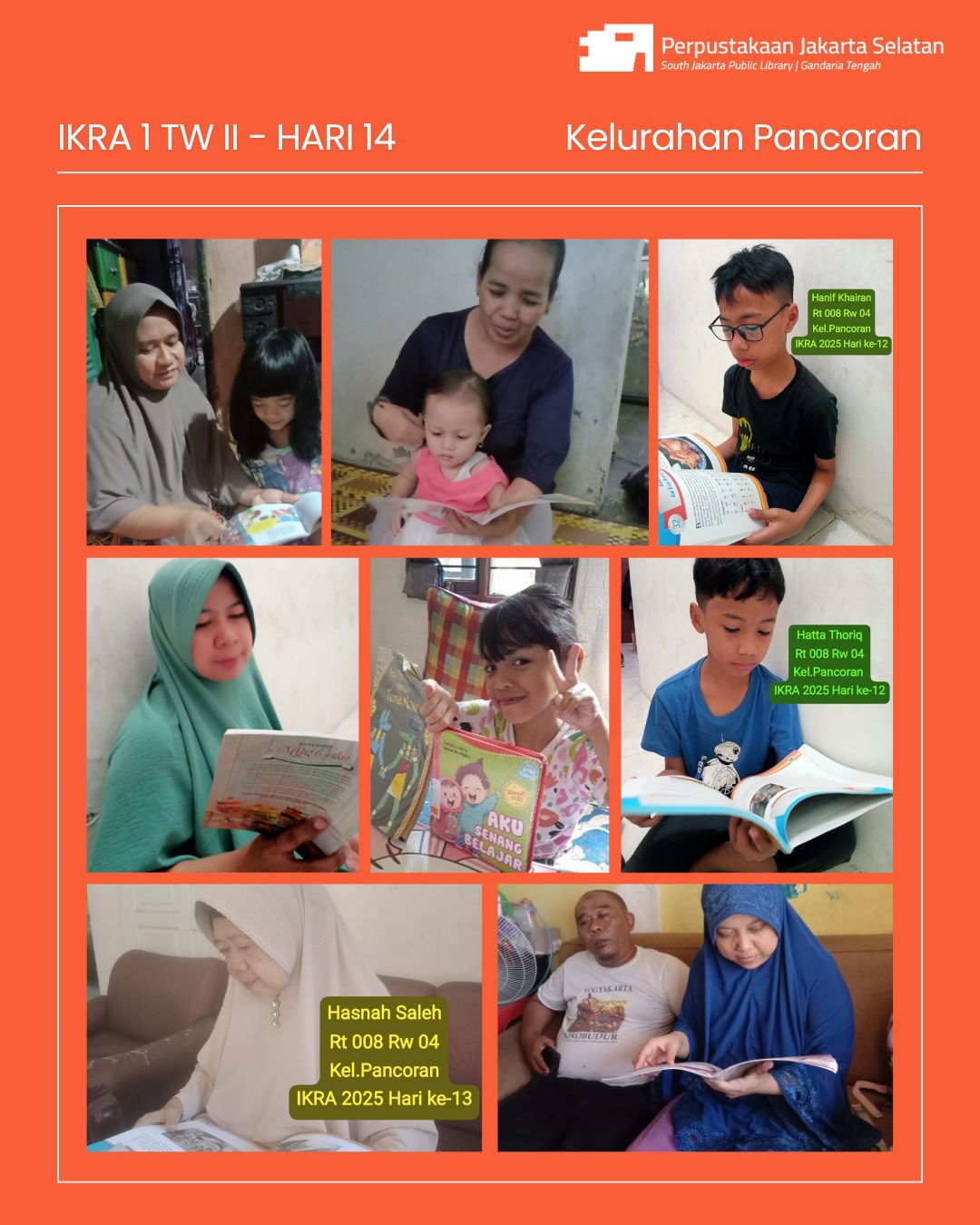 Kegiatan Inisiatif Keluarga Ringkas Aksara (IKRA) 1 TW 2 Tahun 2025