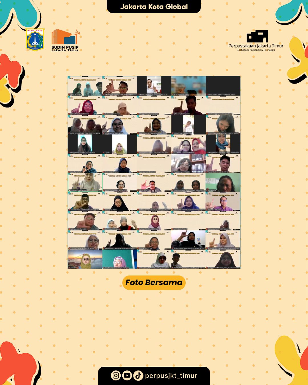 Technical Meeting Lomba Literasi Berjenjang HANJABA Tahun 2025 Tingkat Kota Administrasi Jakarta Timur