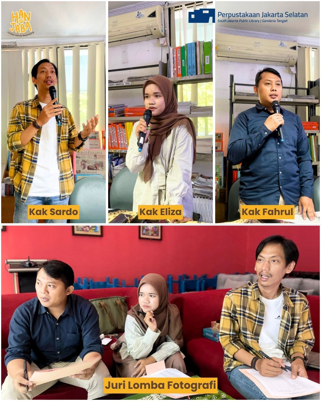 Lomba Fotografi HANJABA Tingkat Kota Administrasi Jakarta Selatan Tahun Anggaran 2025 (Hari Ke-1)