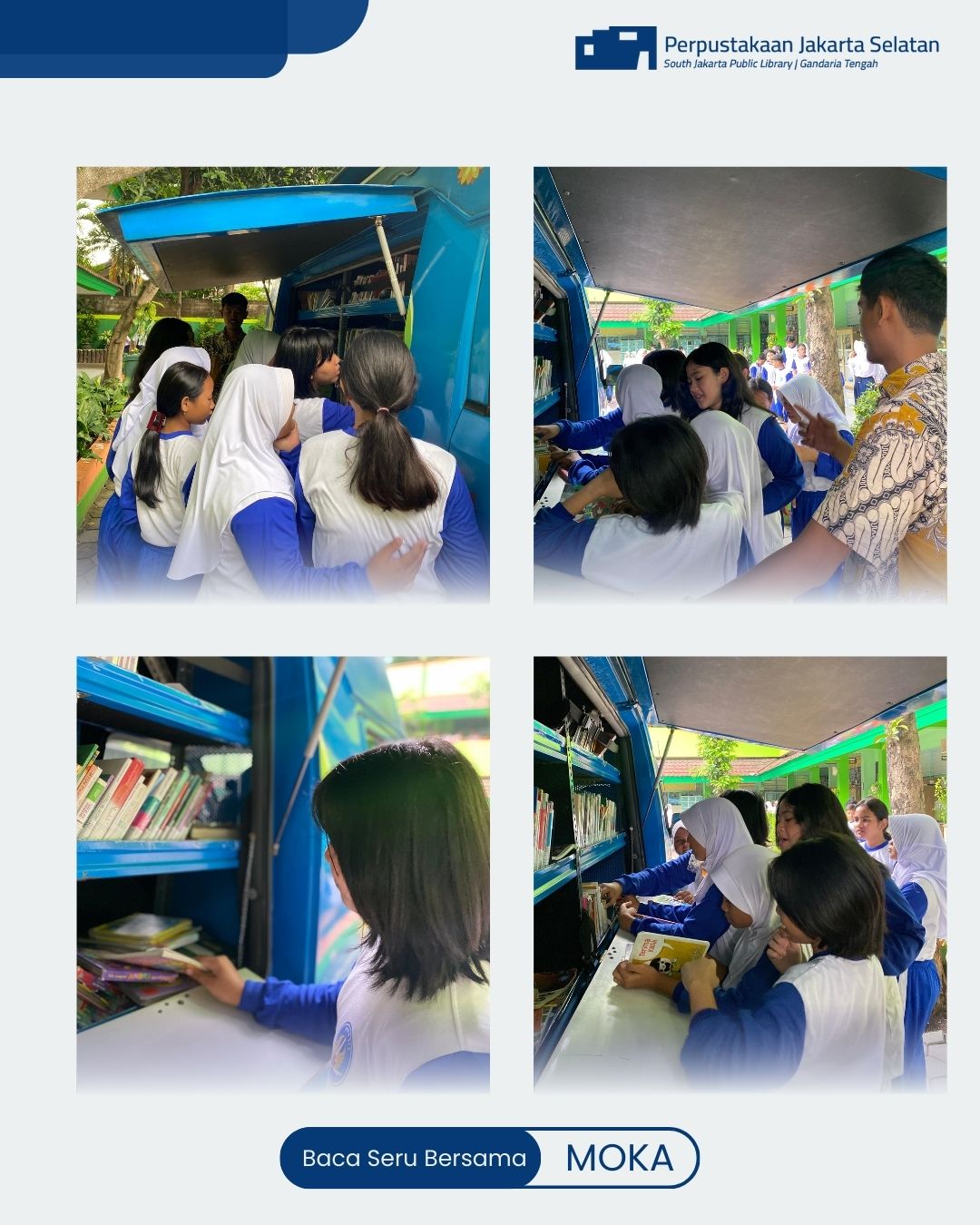 Roadshow Workshop Membaca Di SMPN 212 Jakarta