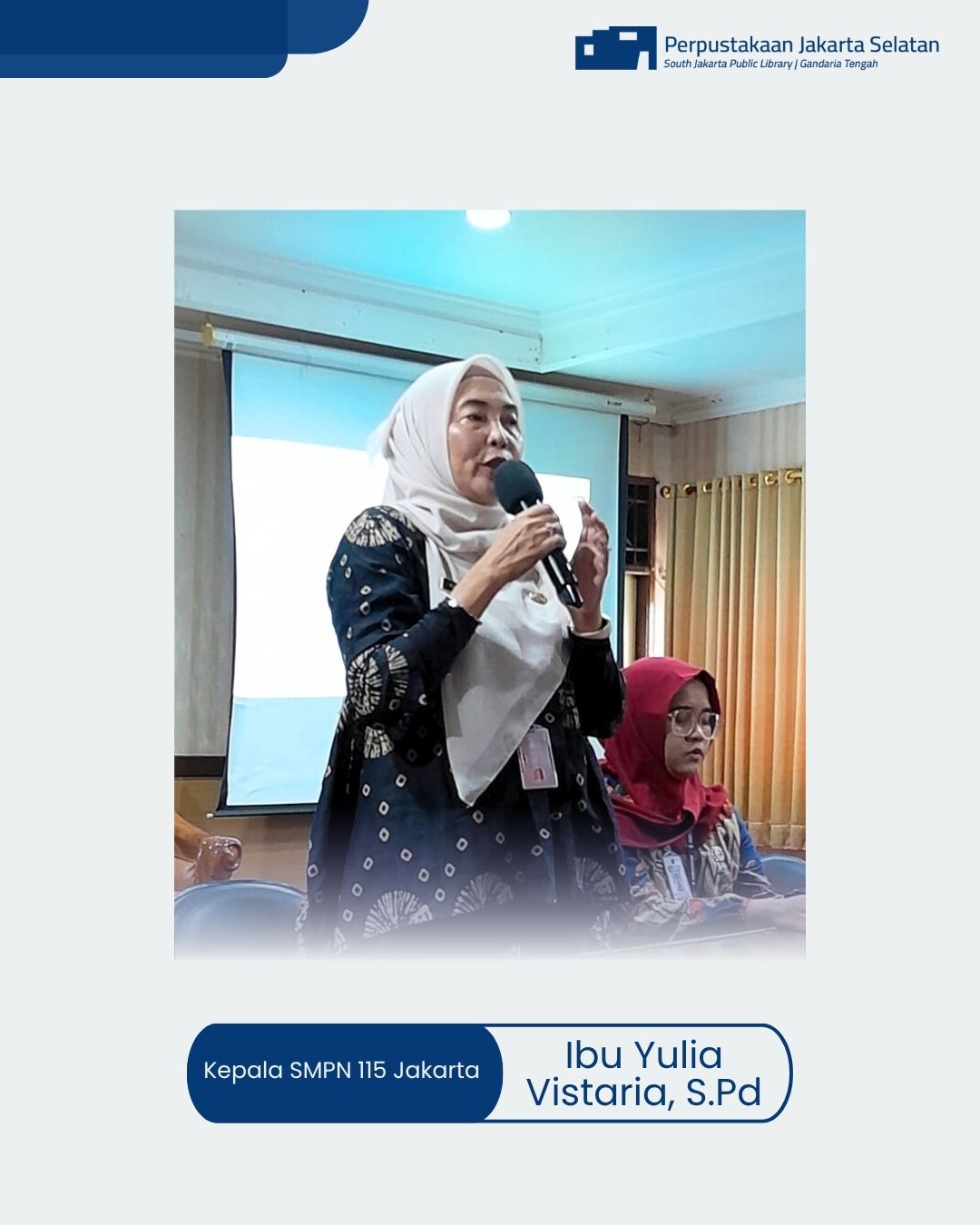 Roadshow Workshop Membaca Di SMPN 115 Jakarta