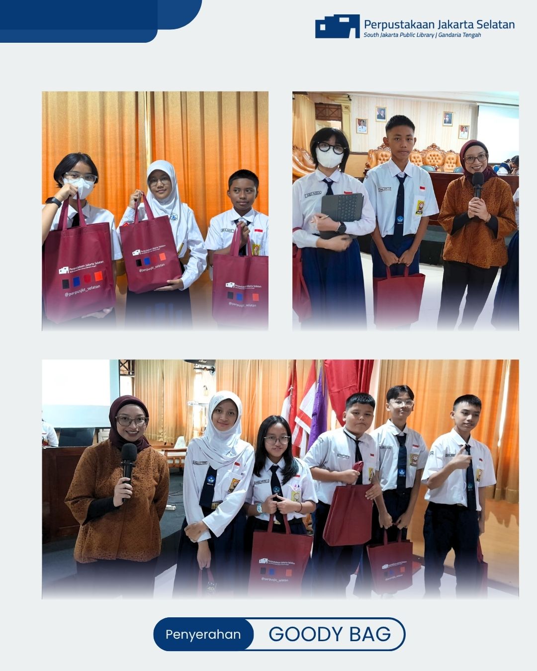 Roadshow Workshop Membaca Di SMPN 115 Jakarta