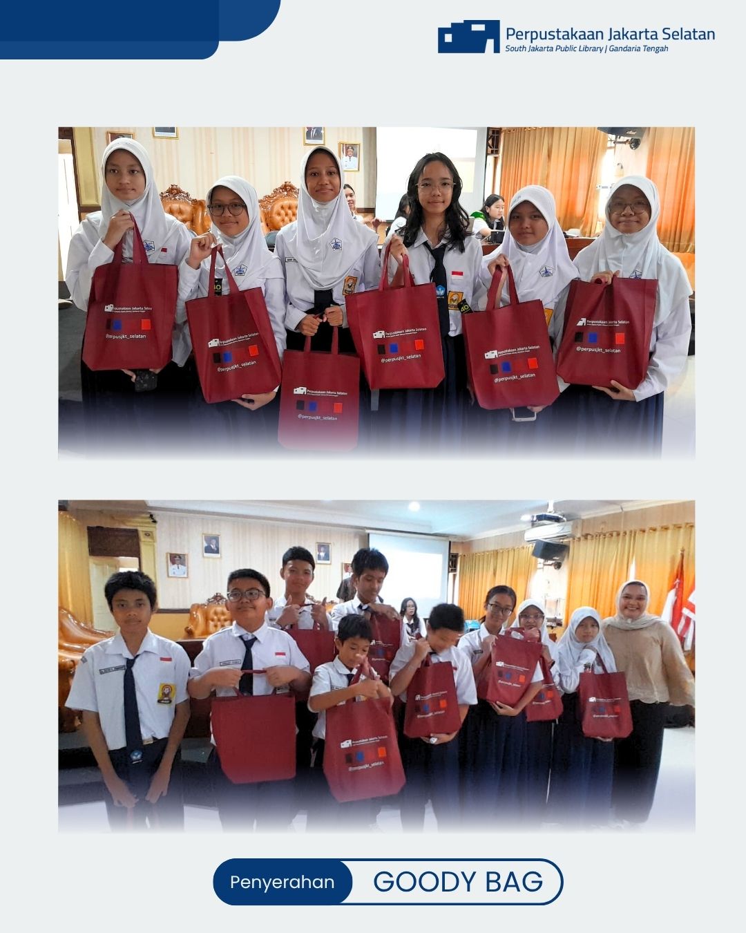Roadshow Workshop Membaca Di SMPN 115 Jakarta