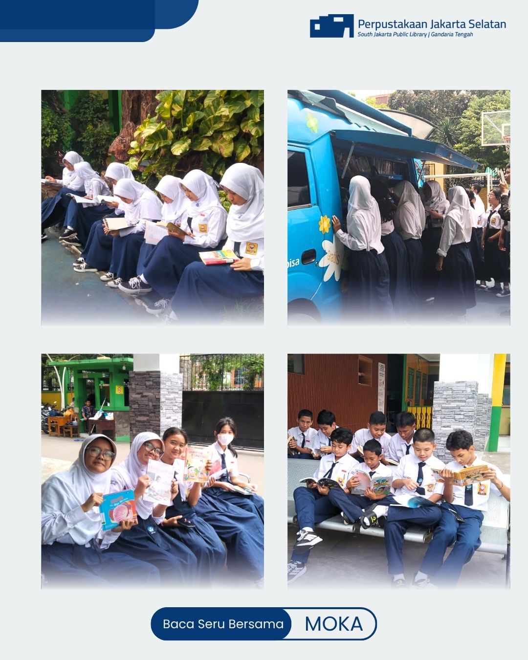 Roadshow Workshop Membaca Di SMPN 115 Jakarta