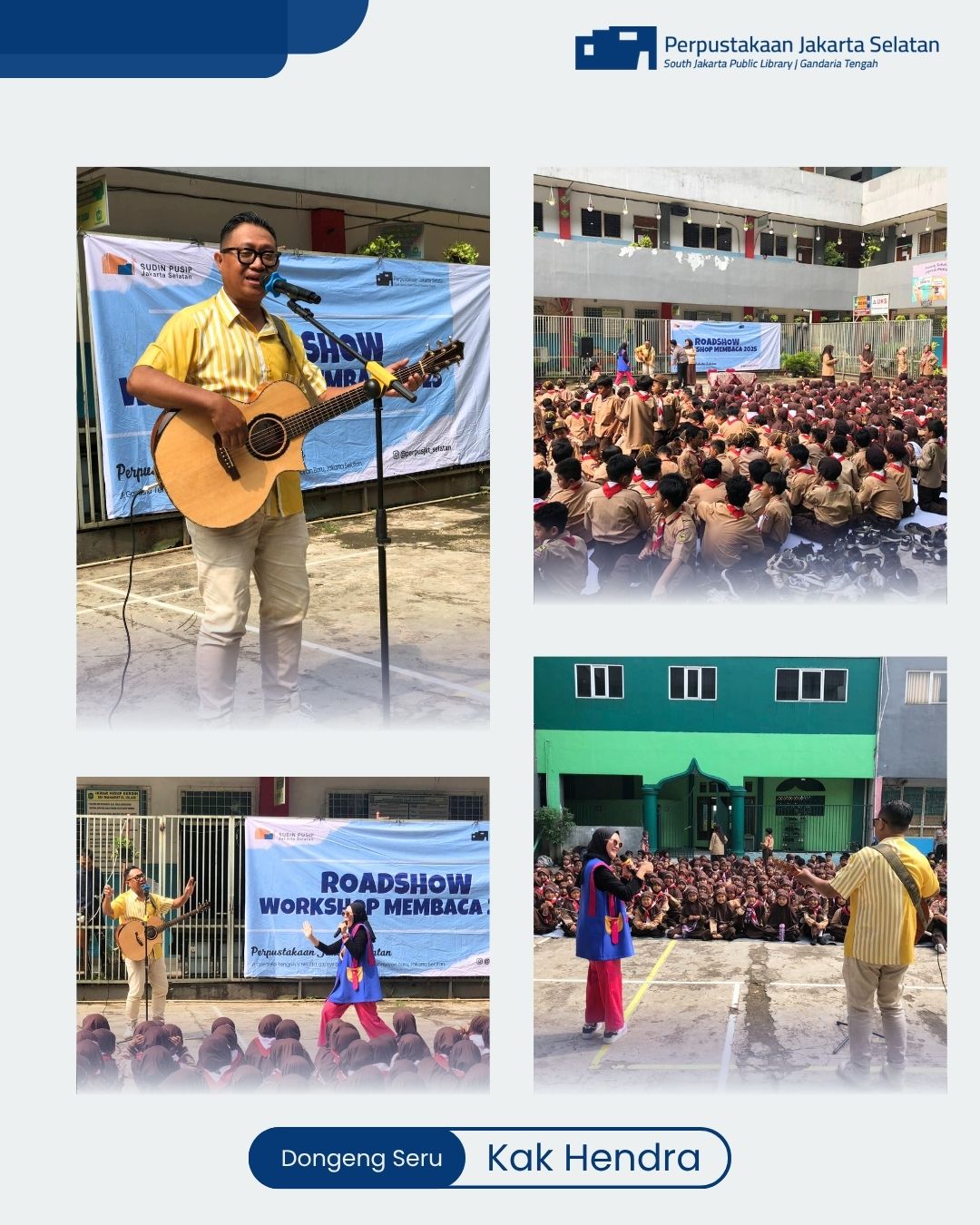 Roadshow Workshop Membaca Di SDI Manaratul Islam