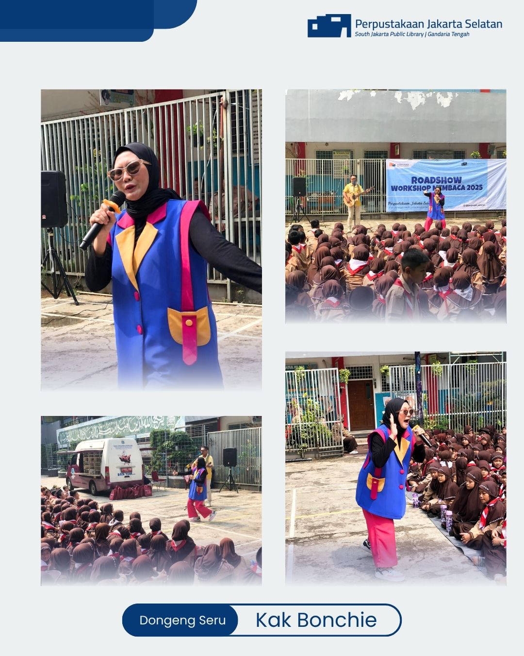 Roadshow Workshop Membaca Di SDI Manaratul Islam