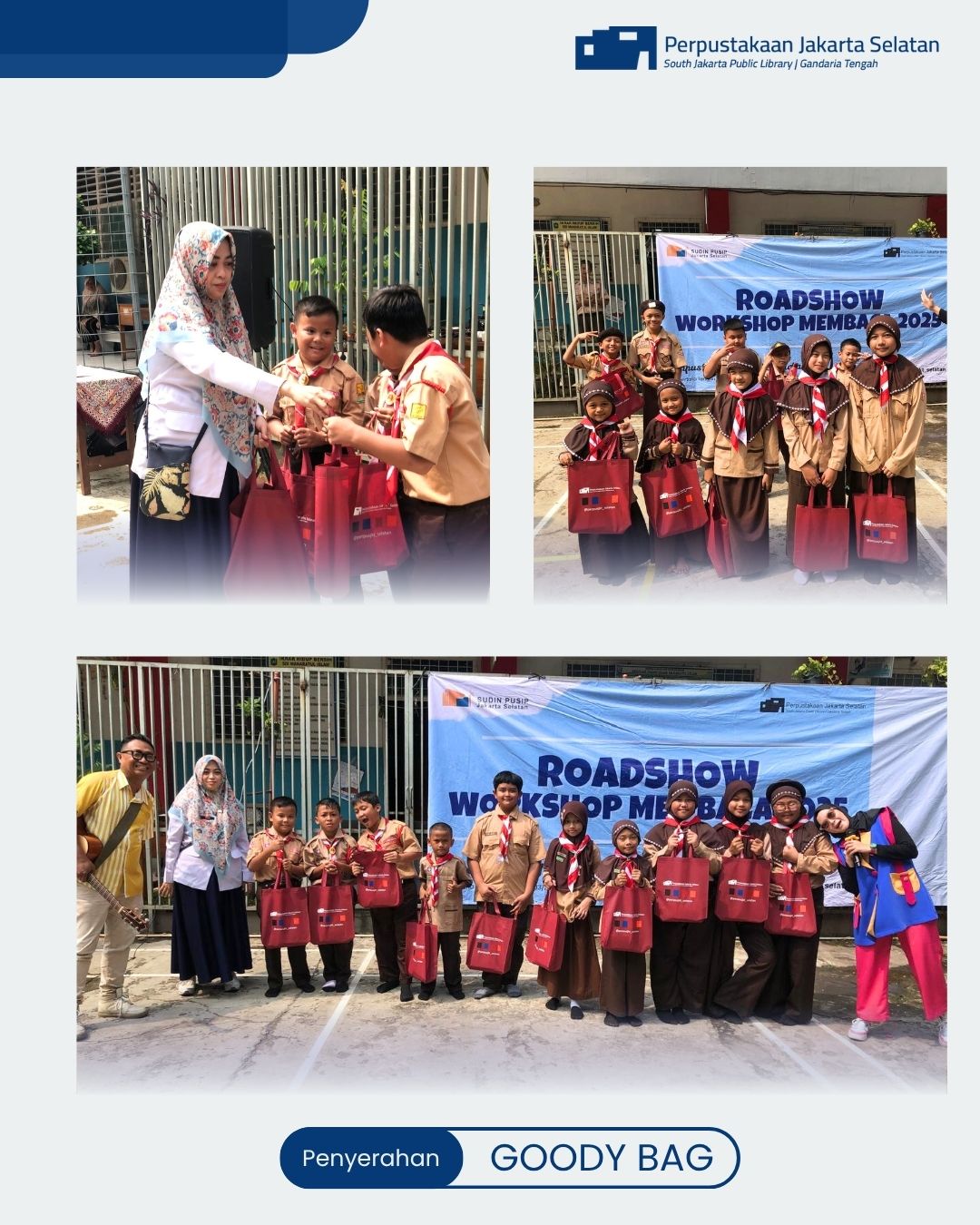 Roadshow Workshop Membaca Di SDI Manaratul Islam