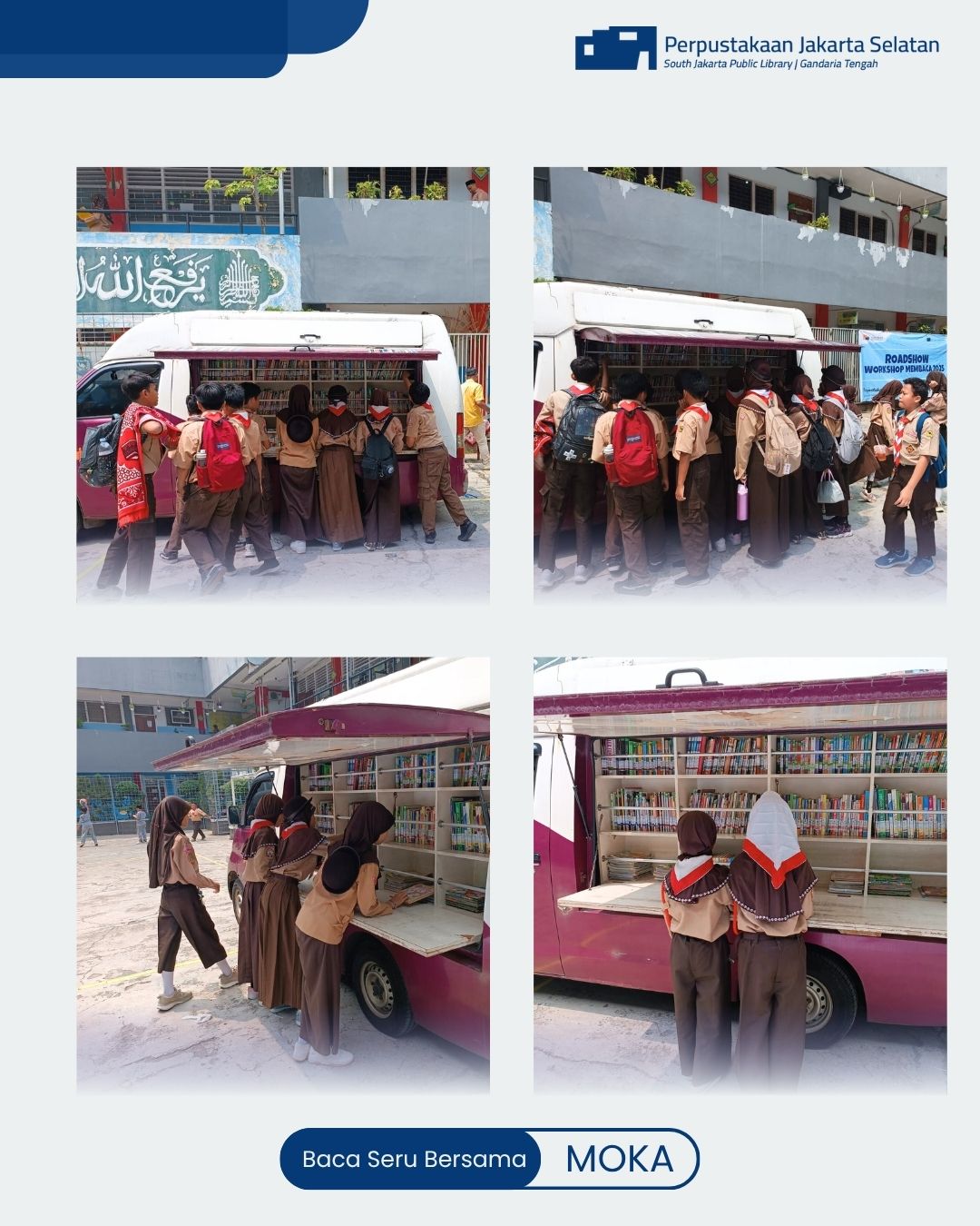 Roadshow Workshop Membaca Di SDI Manaratul Islam