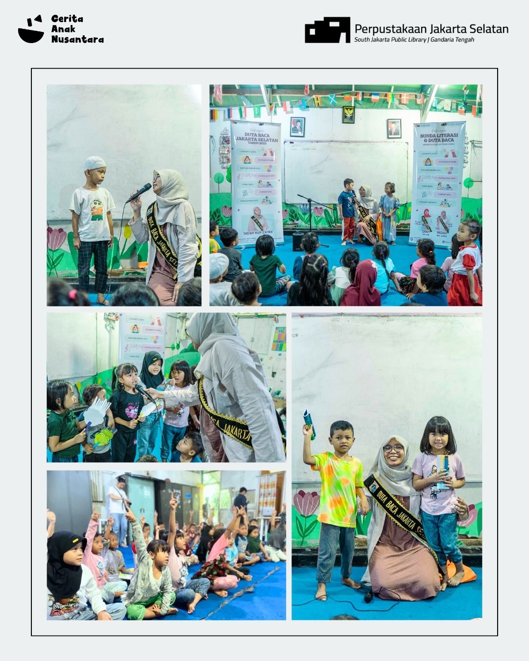 Pemberdayaan Duta Baca "KENCANA: Kelana Jakarta Melalui Cerita"