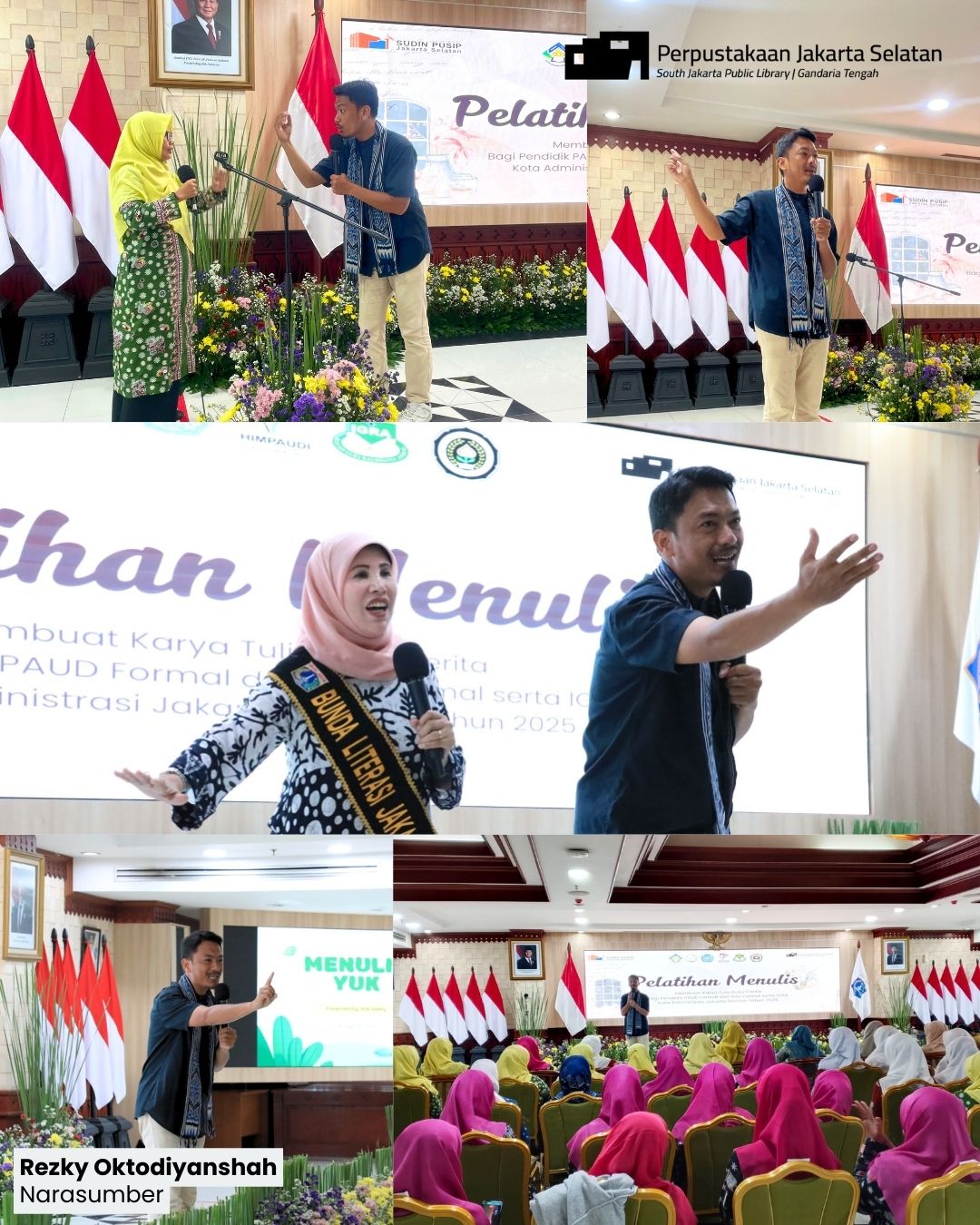 Pelatihan Menulis: Membuat Karya Tulis Buku Cerita Bagi Pendidik PAUD Formal Dan Non Formal Serta IGRA