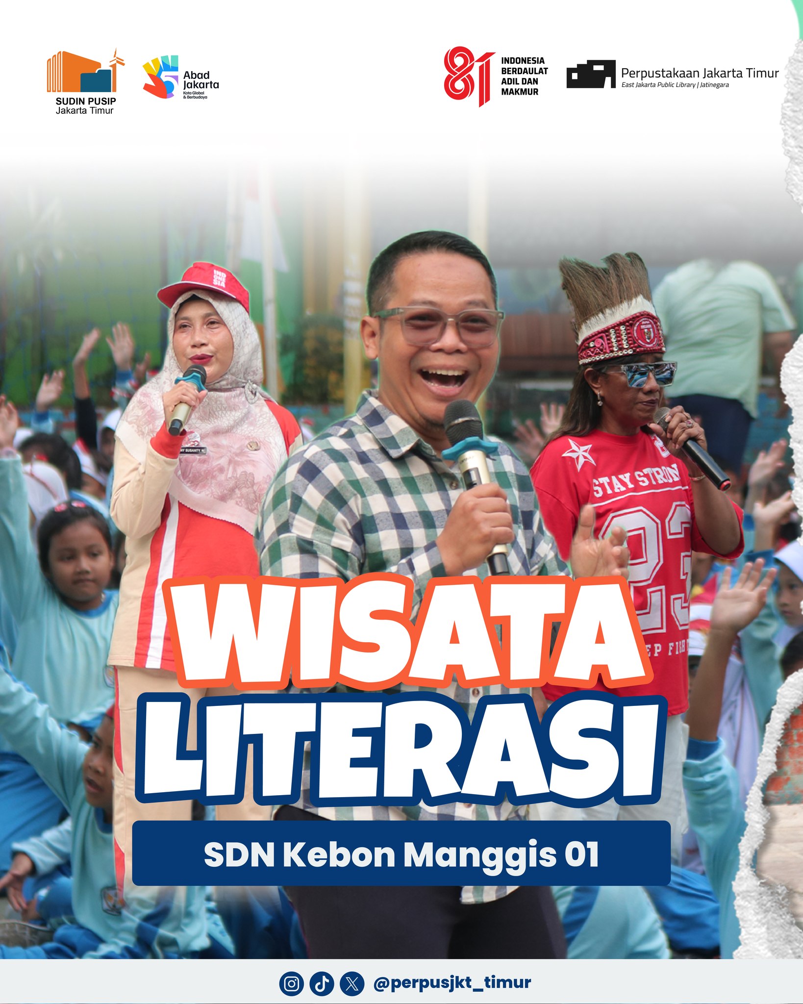 Wisata Literasi Ke SDN Kebon Manggis 01