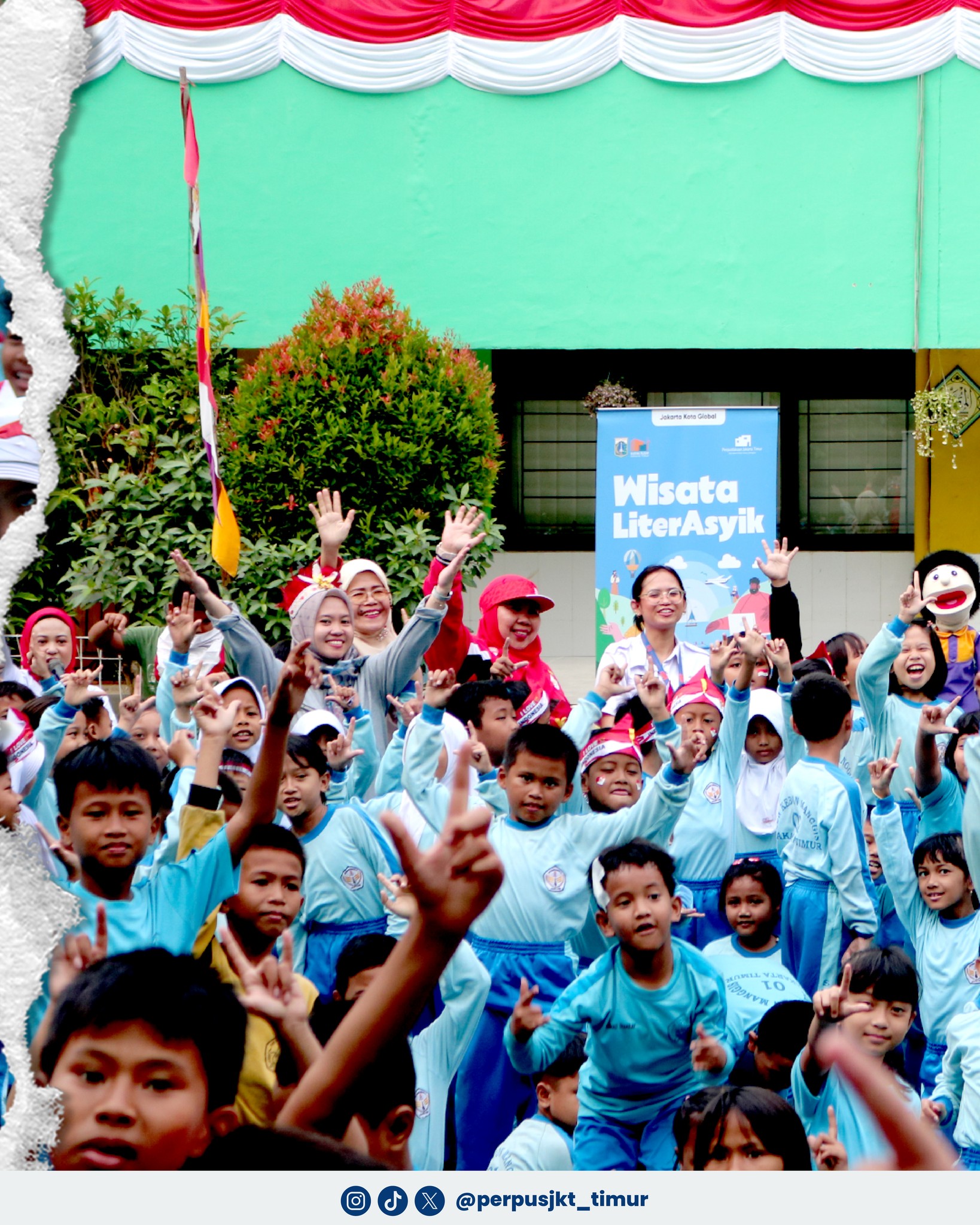 Wisata Literasi Ke SDN Kebon Manggis 01